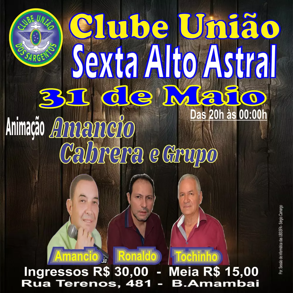 Sexta Alto Astral 31/05/2024